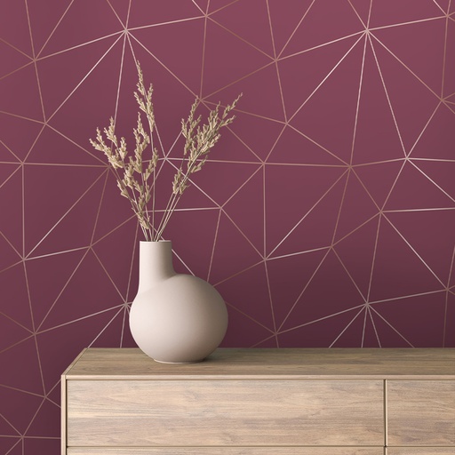 Dreiecke in Rosé-Gold II