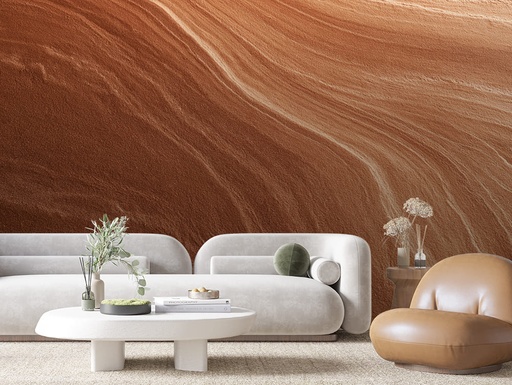 Sand in Braun, abstrakt