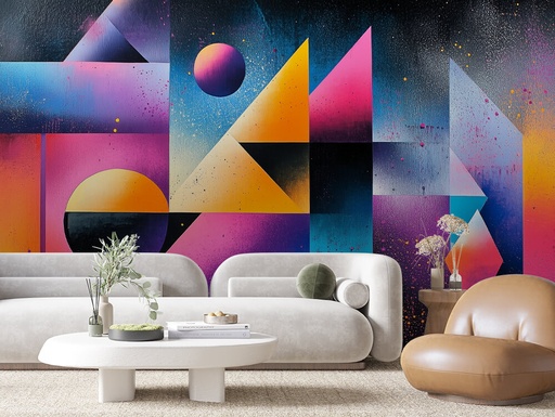 Bunte Neonformen
