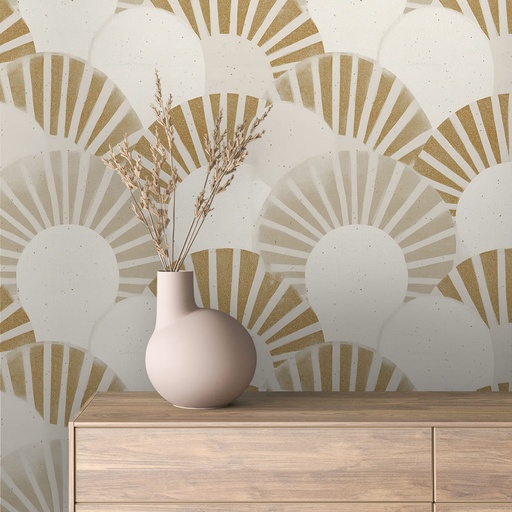 Geometrisches Muster in Natur, Retro