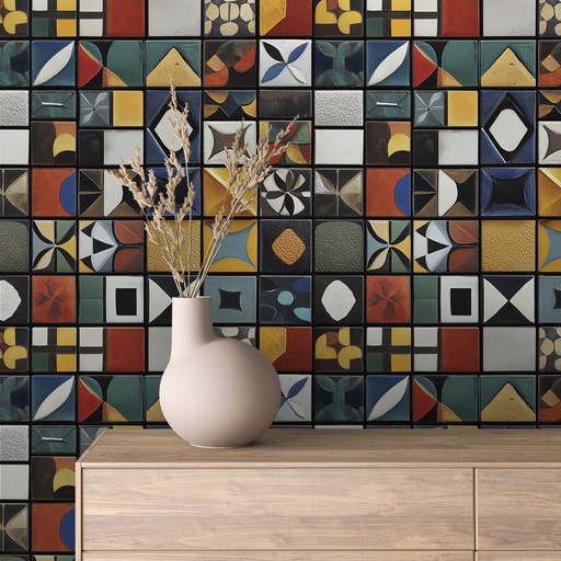 Mosaik in Bunt V