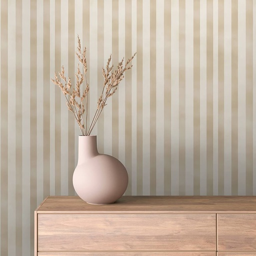 Streifen in Beige, minimalistisch