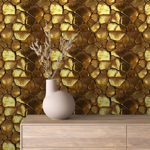 Gold-Struktur, metallisch