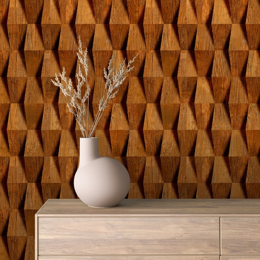 Holz-3D-Blockmuster